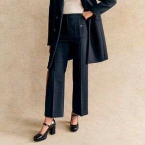 Sezane Emilio Pant Navy